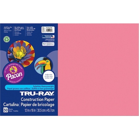 Tru-Ray Paper, Const, 12X18, Skpk, 50Sh PAC103045